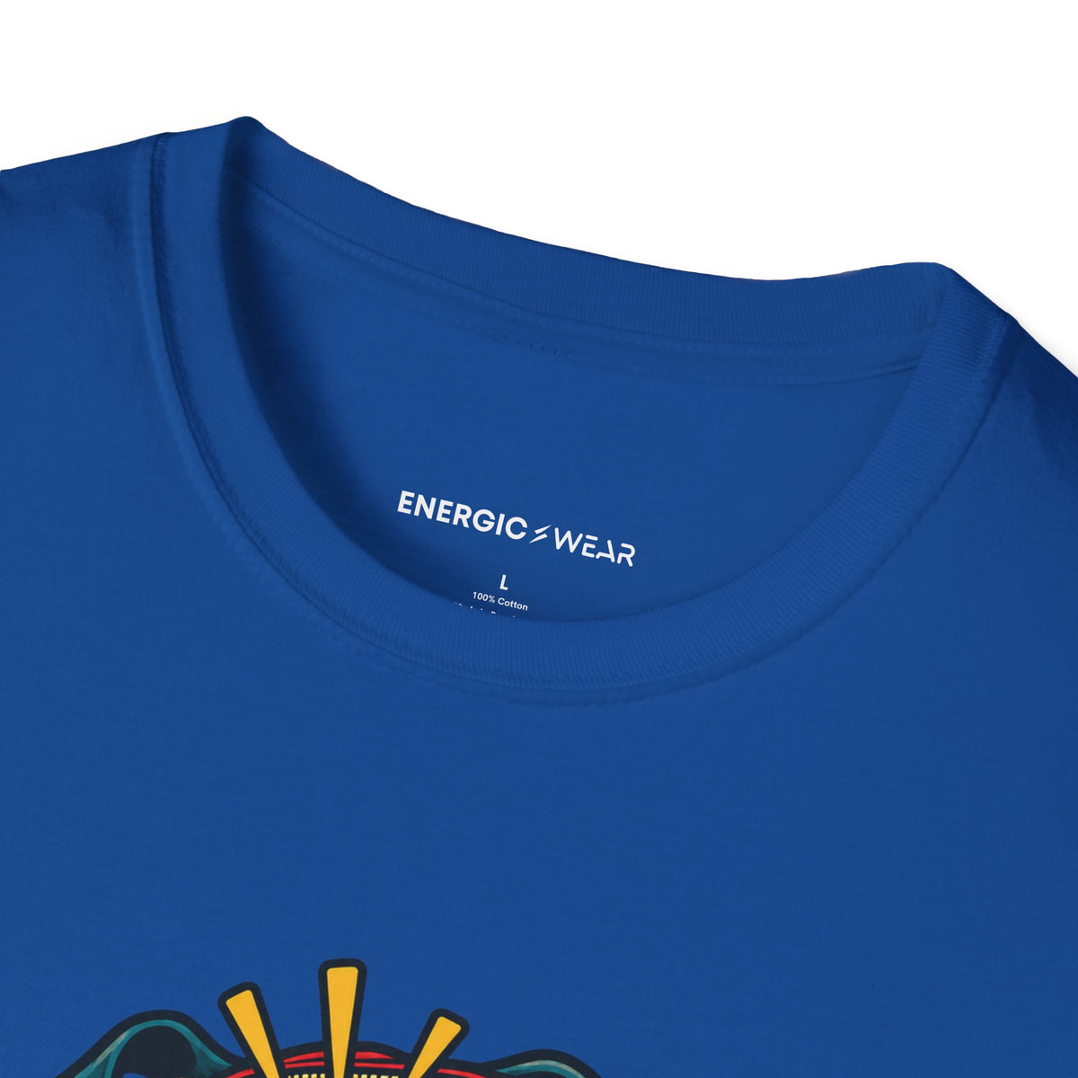 Graphic fitness T-shirt featuring the "This Gym Bag Contains Emergency Noodles" design.