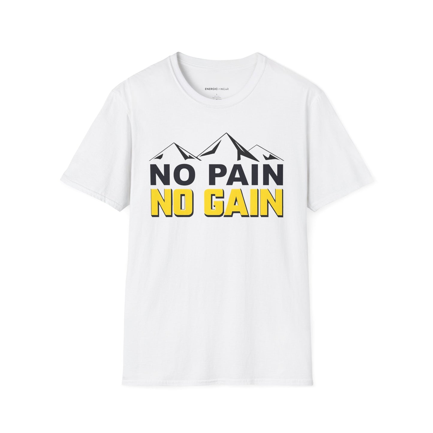 NO PAIN NO Gain! TShirt – Motivational Workout Tee
