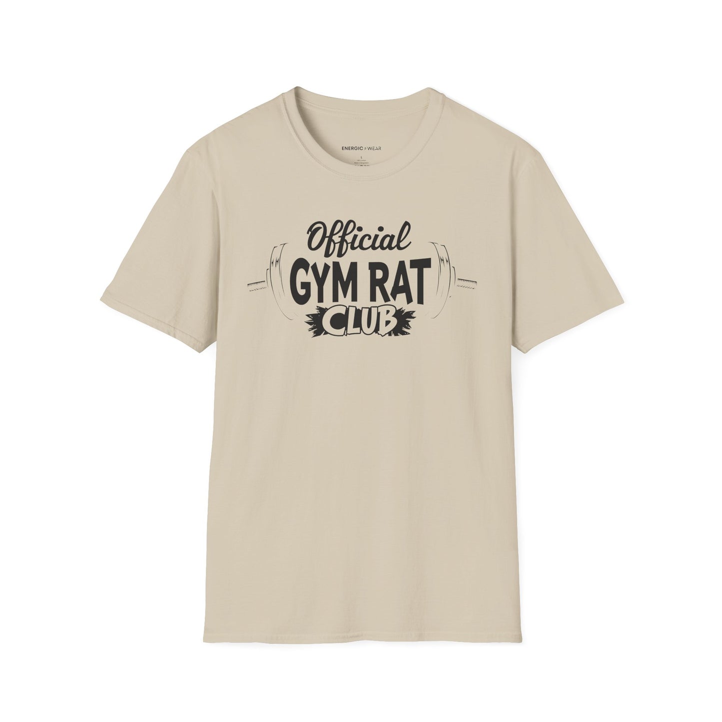 Official Gym Rat Club TShirt – Motivational Lifestyle Tee