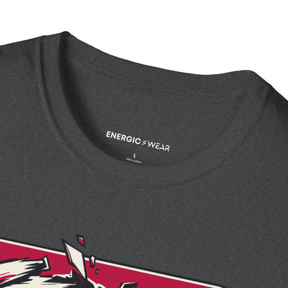Graphic fitness T-shirt featuring the "Strength Is Part of My Name" design.