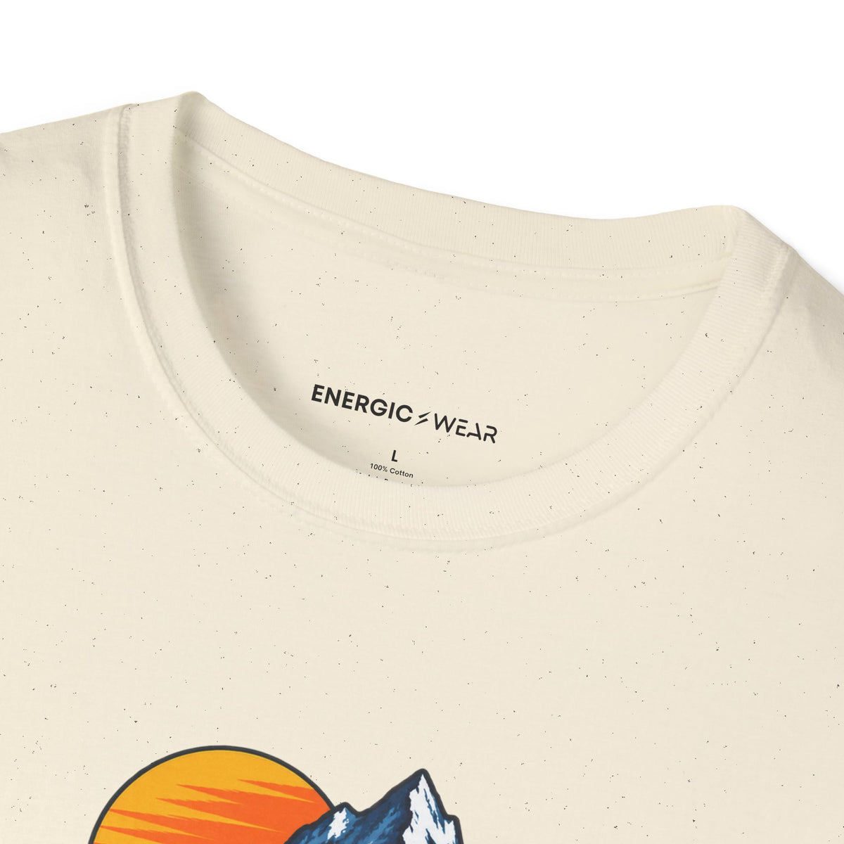 Graphic fitness T-shirt featuring the "That Mountain Trip Has My Training Attention" design.