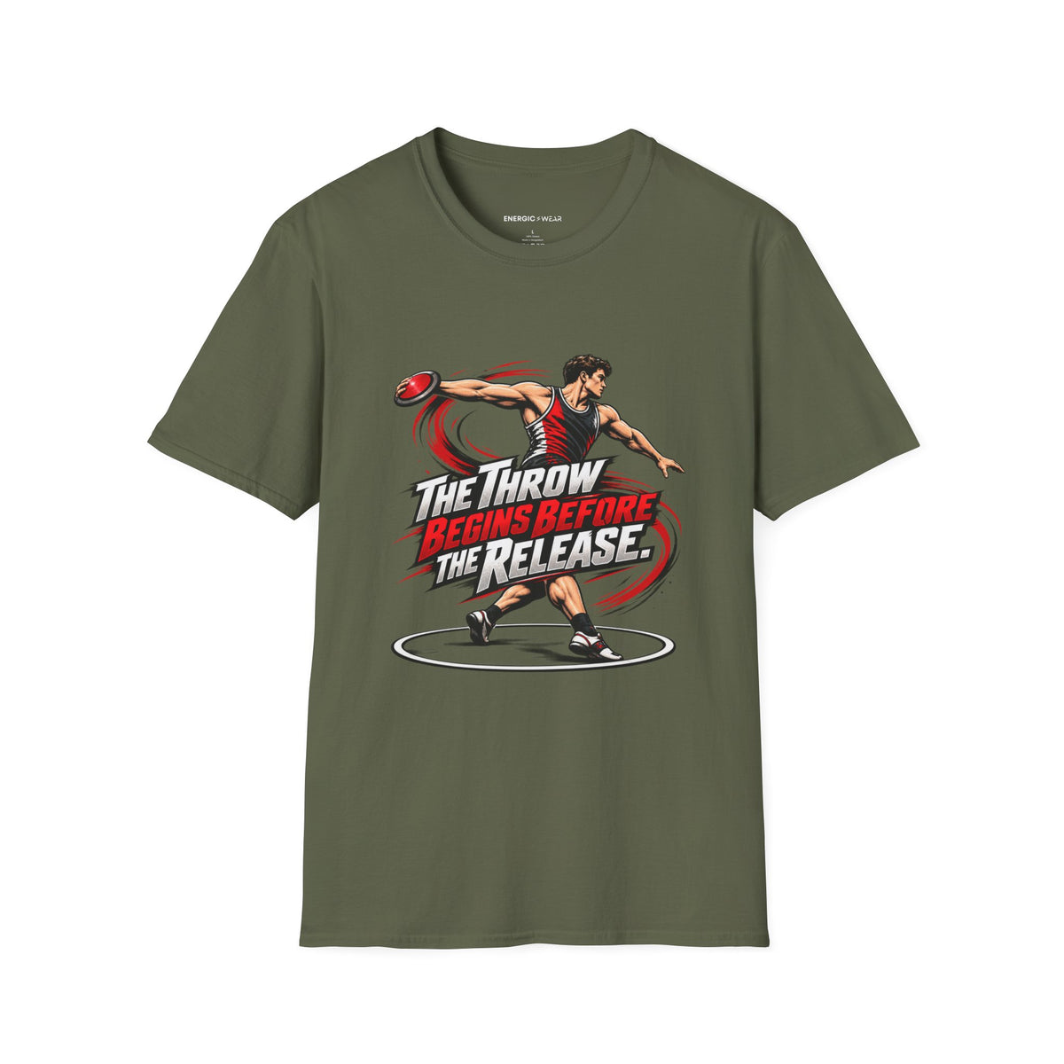 The Throw Begins Before the Release T-Shirt