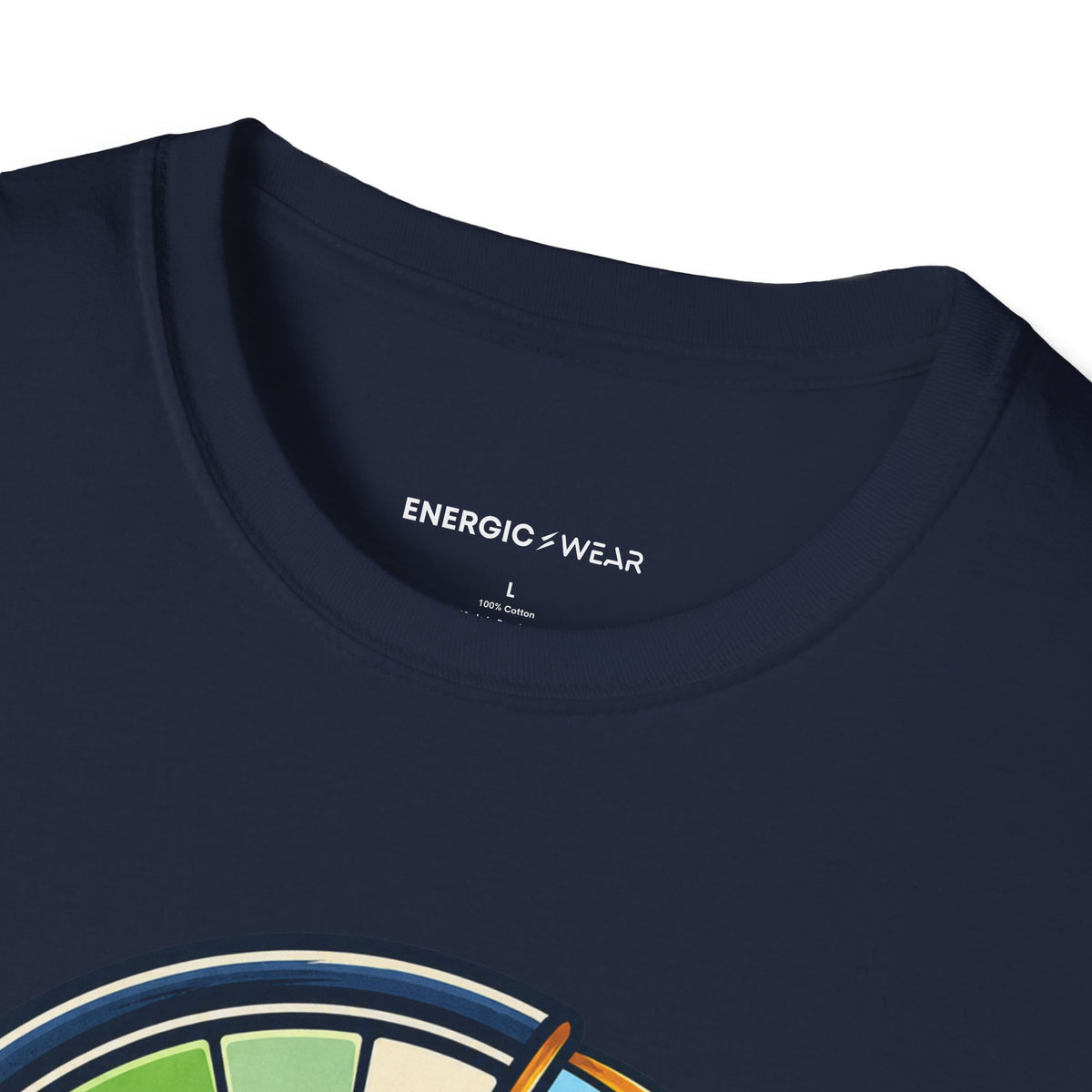 Graphic fitness T-shirt featuring the "Leave Some Energy for Living" design.