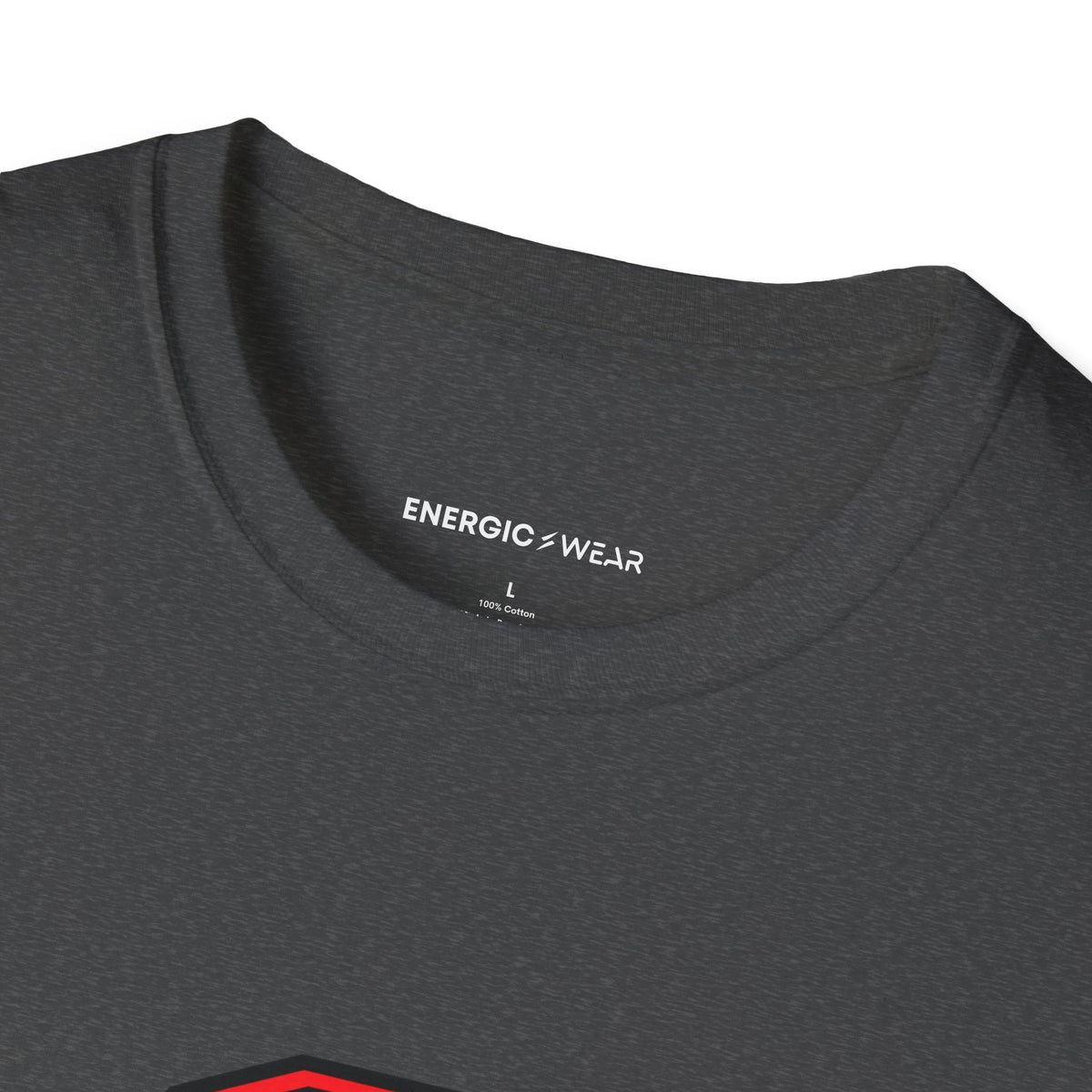Graphic fitness T-shirt featuring the "Strength Has More Than One Grip" design.