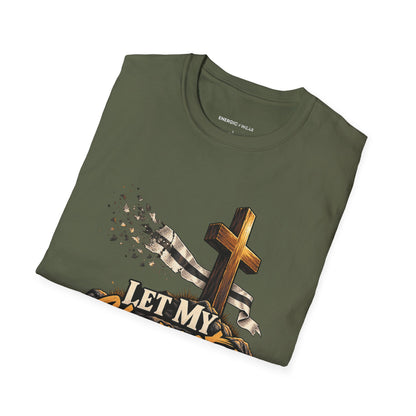 Graphic fitness T-shirt featuring the "Let My Character Outlast My Record" design.