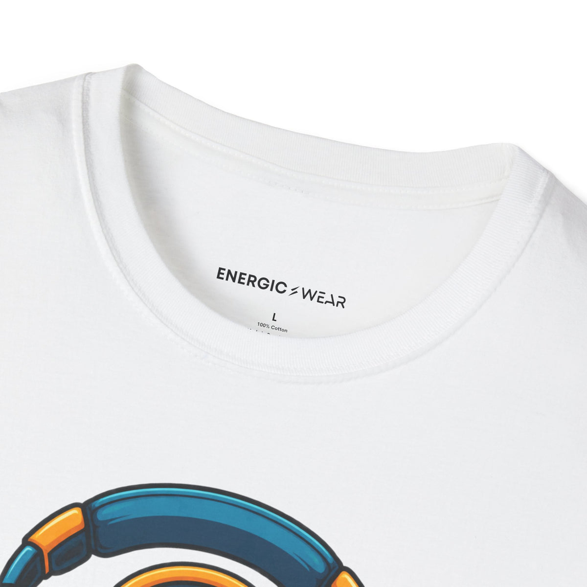 Graphic fitness T-shirt featuring the "I Came With a Playlist and Questions" design.
