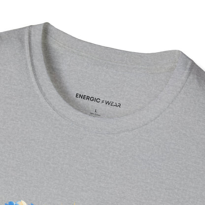 Graphic fitness T-shirt featuring the "God Goes Beyond My Personal Best" design.