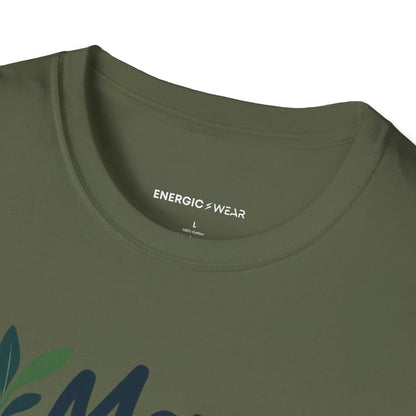 Graphic fitness T-shirt featuring the "Move at the Speed of Your Life" design.