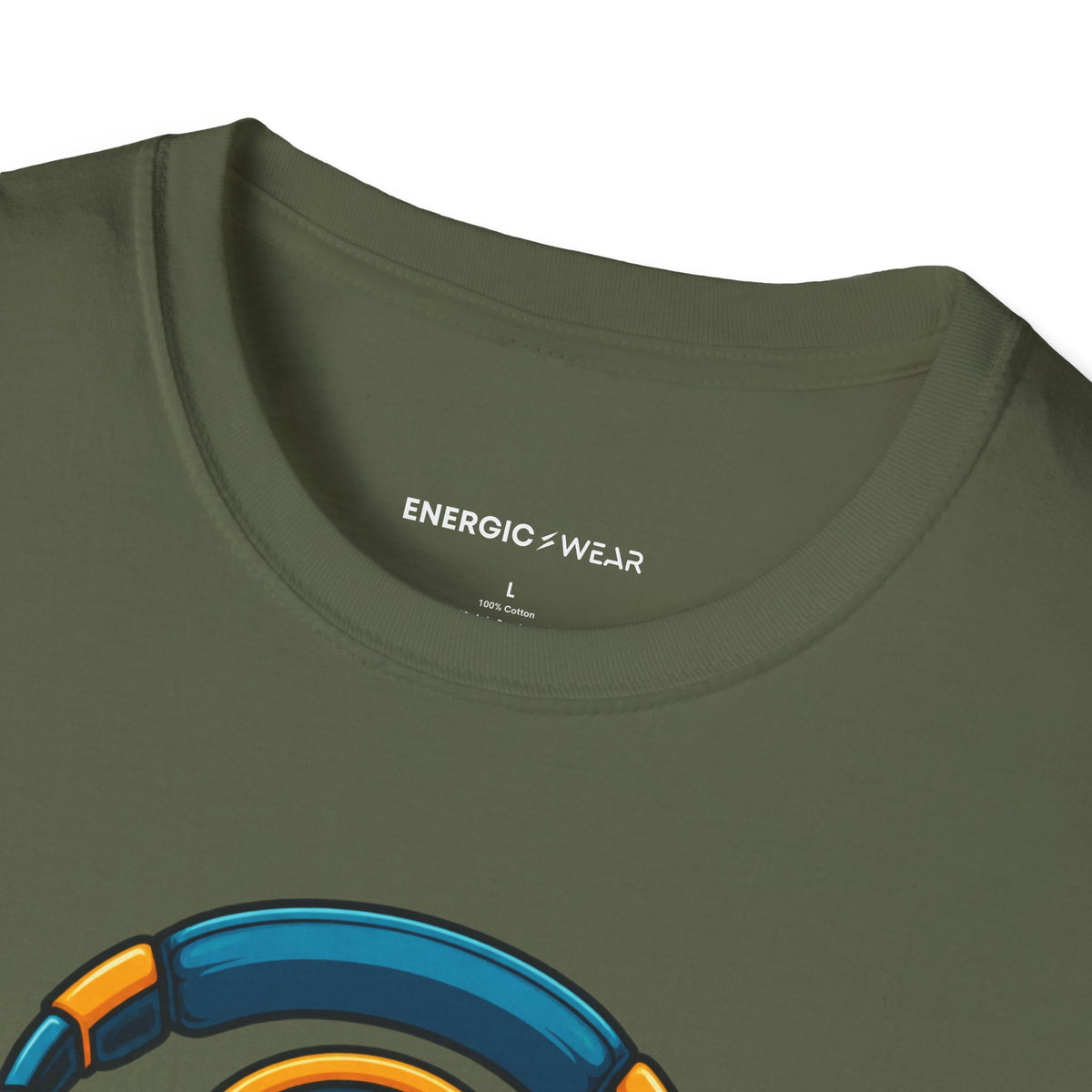 Graphic fitness T-shirt featuring the "I Came With a Playlist and Questions" design.