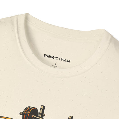 Graphic fitness T-shirt featuring the "My Training Partners Make Ambition Contagious" design.