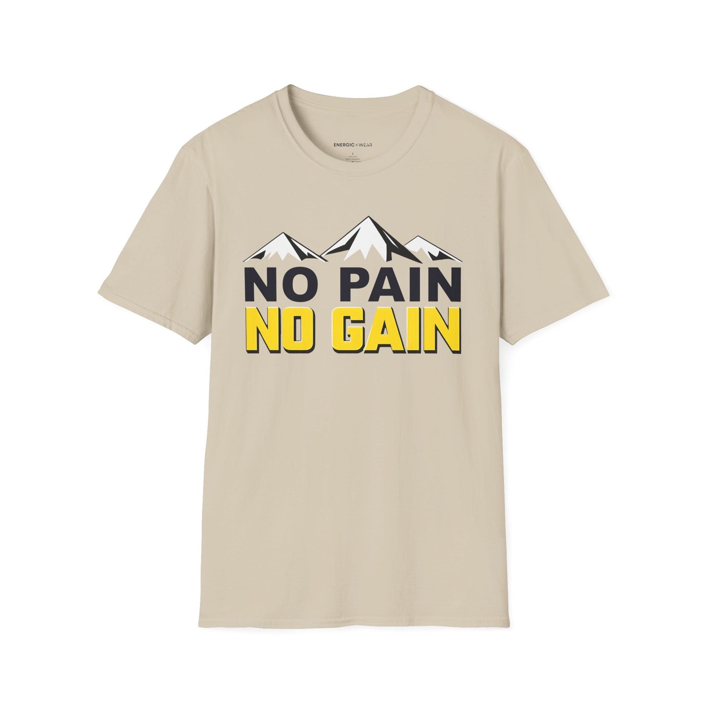 NO PAIN NO Gain! TShirt – Motivational Workout Tee