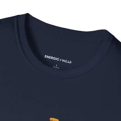 Graphic fitness T-shirt featuring the "I Carry My Own Adventure Gear" design.