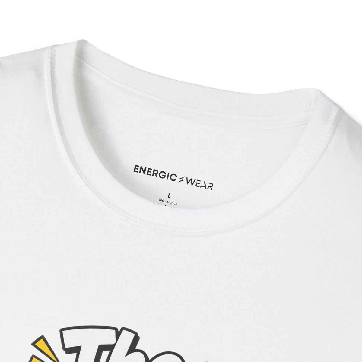 Graphic fitness T-shirt featuring the "The Resistance Band Started It" design.
