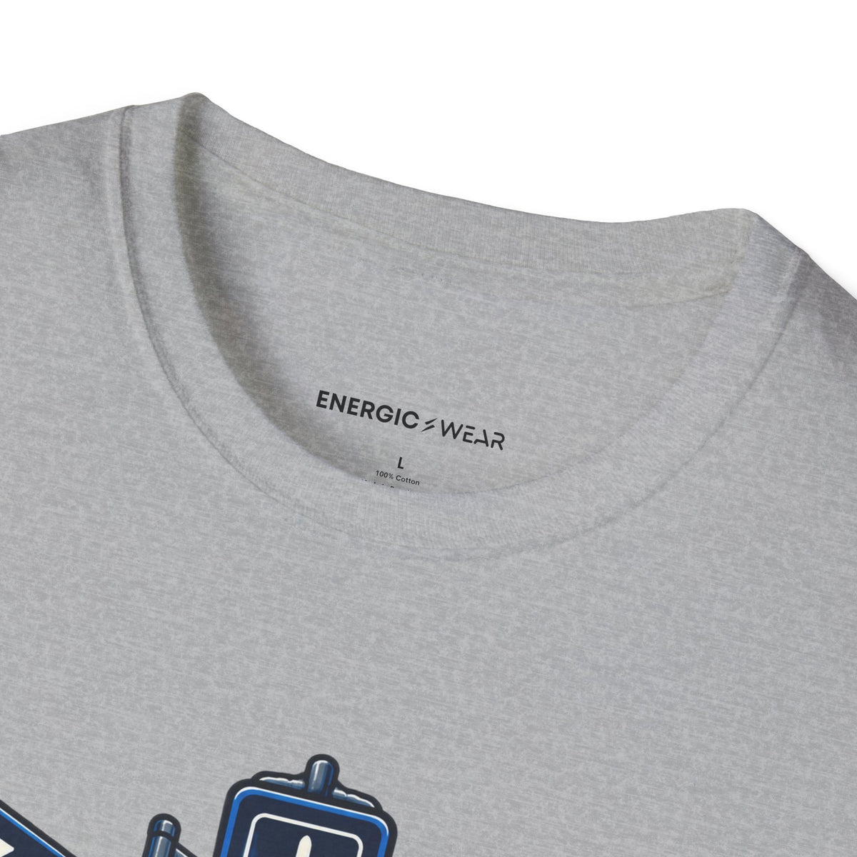Graphic fitness T-shirt featuring the "I Can Find the Gym in Any Airport" design.