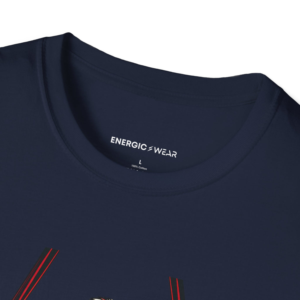 Graphic fitness T-shirt featuring the "Rings Ask Every Muscle to Listen" design.