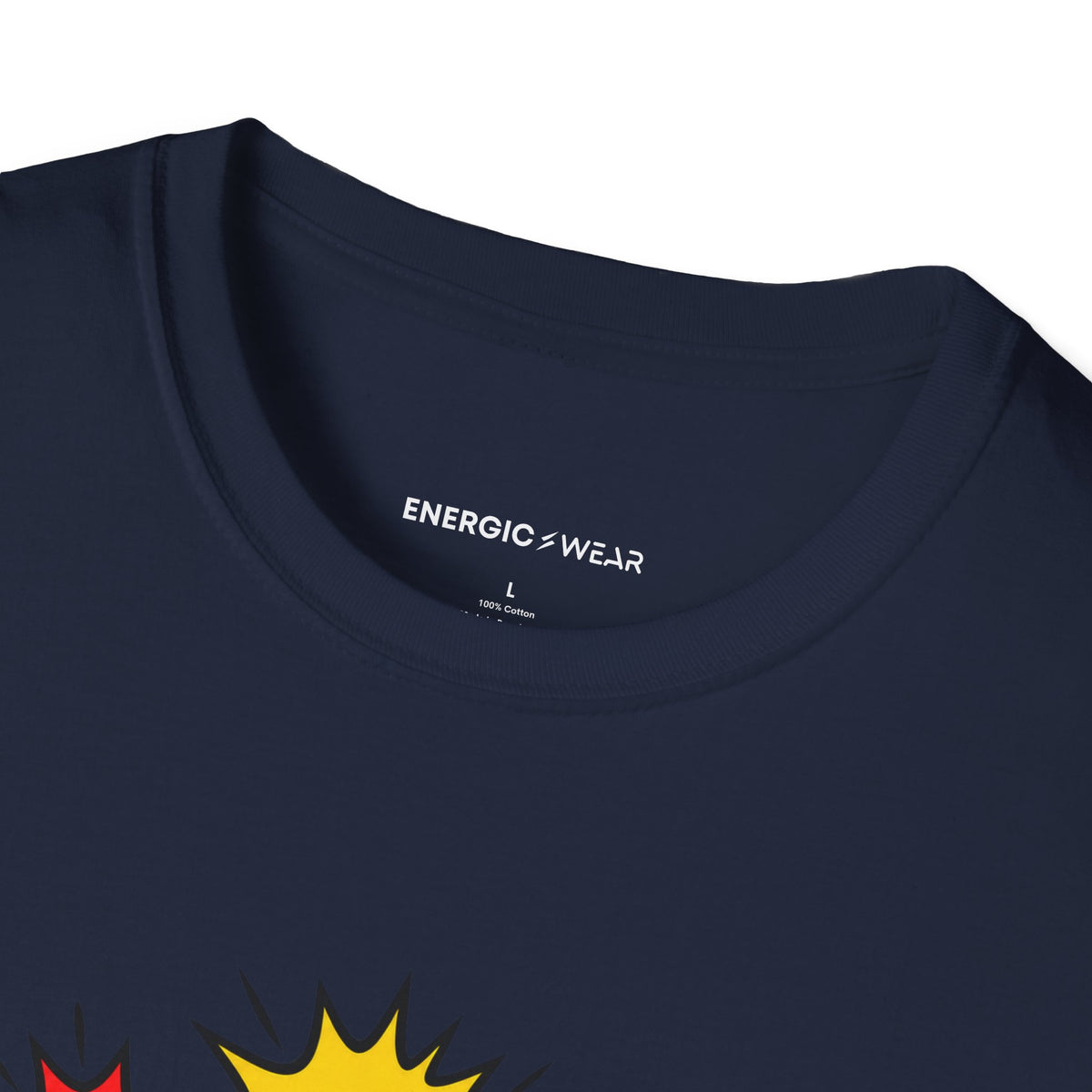 Graphic fitness T-shirt featuring the "I've Reached the Making-Noises Stage" design.