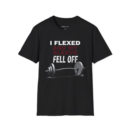 I FLEXED And My SLEEVES FELL Off! Funny Fitness Tee