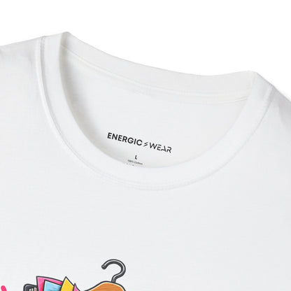 Graphic fitness T-shirt featuring the "My Workout Clothes Have More Plans Than I Do" design.