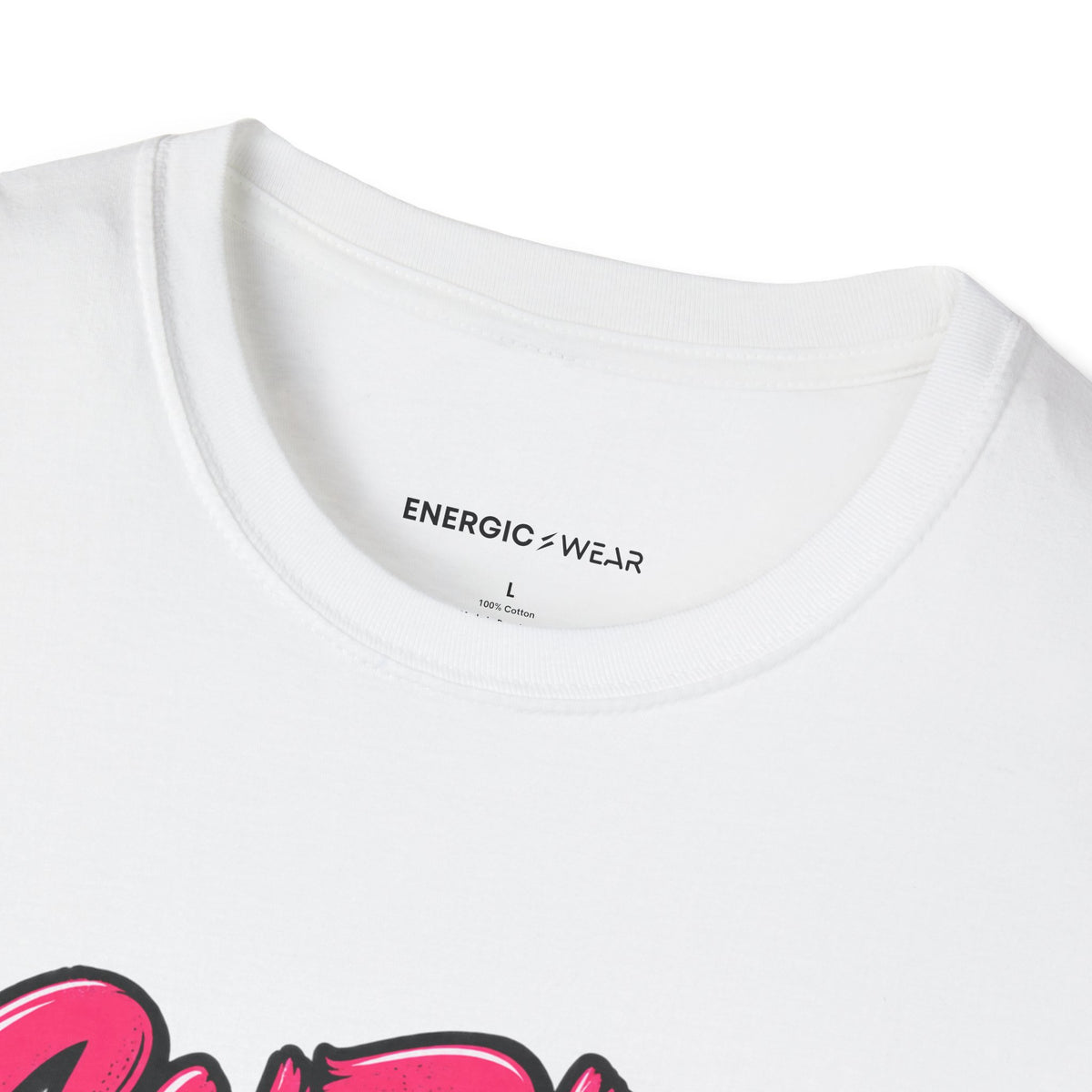 Graphic fitness T-shirt featuring the "Curls for the Girls, Squats for the Thoughts" design.