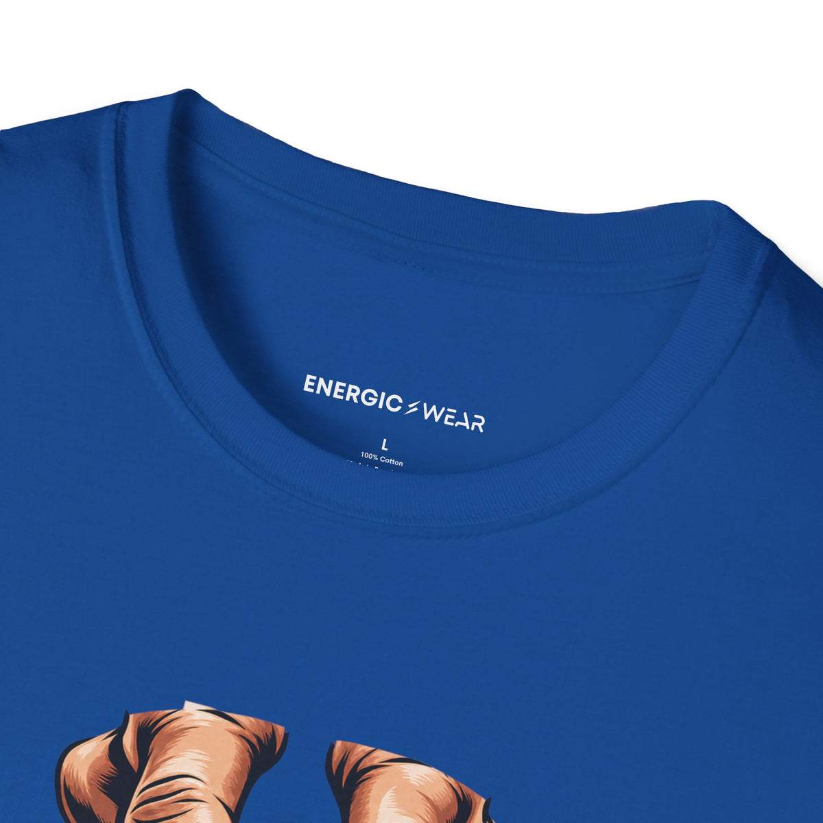 Graphic fitness T-shirt featuring the "Plate Pinch, Patient Hands" design.