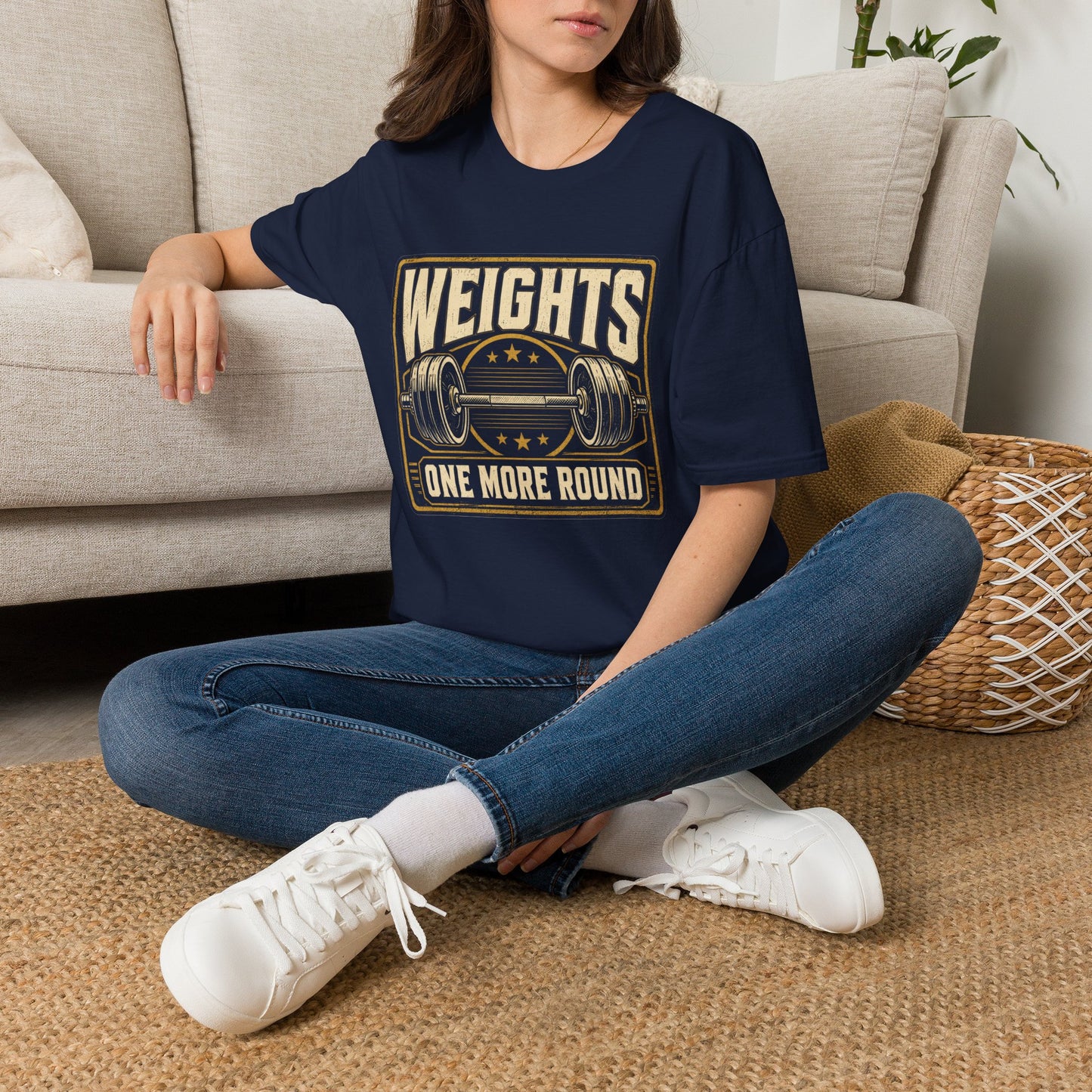 Weights: One More Round T-Shirt