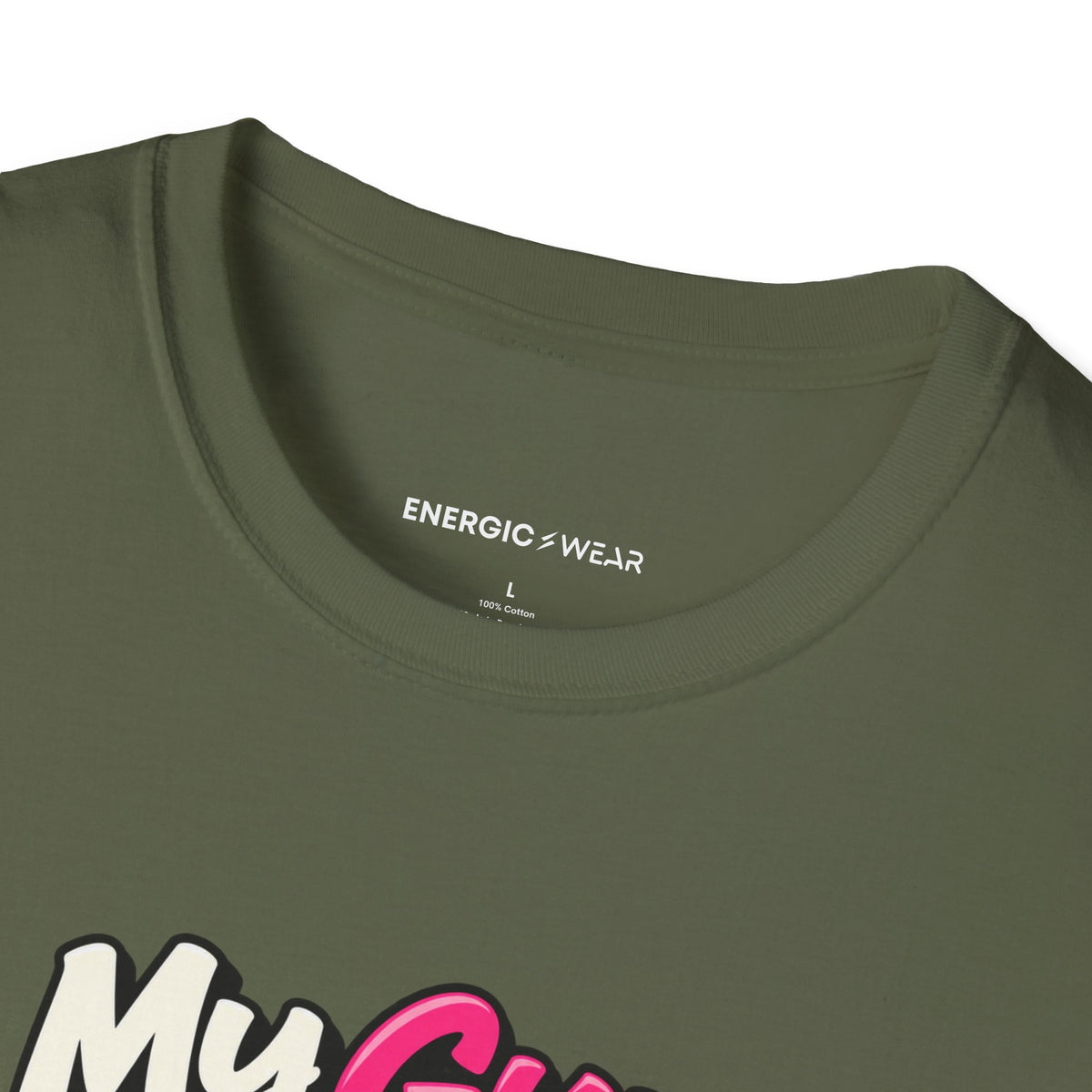Graphic fitness T-shirt featuring the "My Gym Ponytail Has Structural Integrity" design.