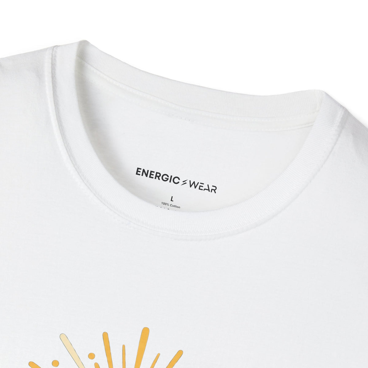 Graphic fitness T-shirt featuring the "My Breathing Sets the Tempo" design.