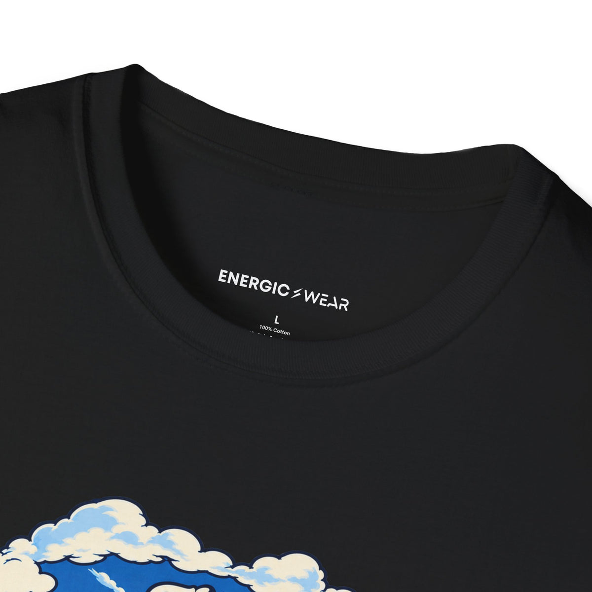 Graphic fitness T-shirt featuring the "The Cooldown Is Where I Notice the Sky" design.