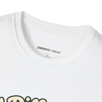 Graphic fitness T-shirt featuring the "A Different Route Can Refresh a Routine" design.