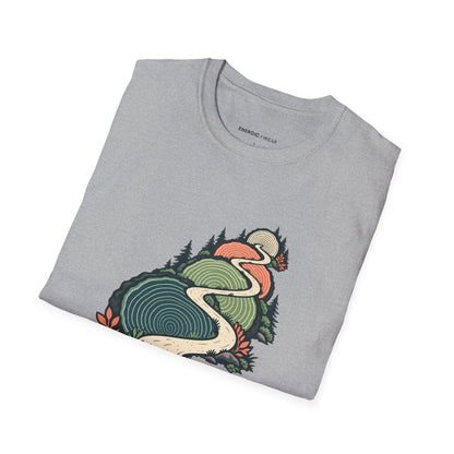 Graphic fitness T-shirt featuring the "I Want a Fitness Routine That Ages with Me" design.