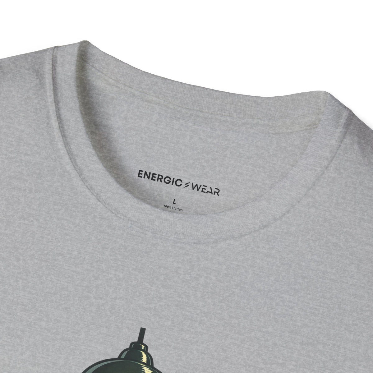 Graphic fitness T-shirt featuring the "My Salad Has Main-Course Ambitions" design.