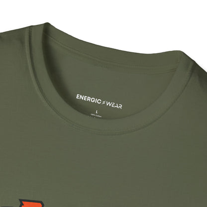 Graphic fitness T-shirt featuring the "The Rope Wave Begins with My Decision" design.