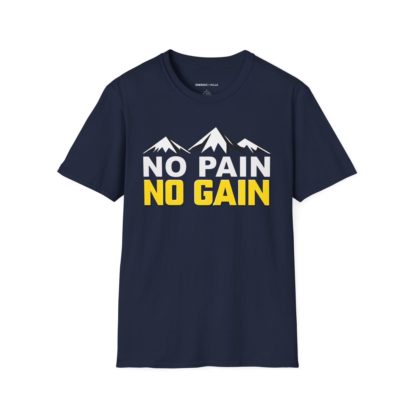 NO PAIN NO Gain! TShirt – Motivational Workout Tee
