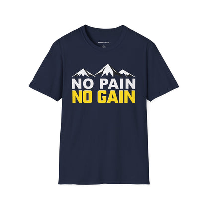 NO PAIN NO Gain! TShirt – Motivational Workout Tee