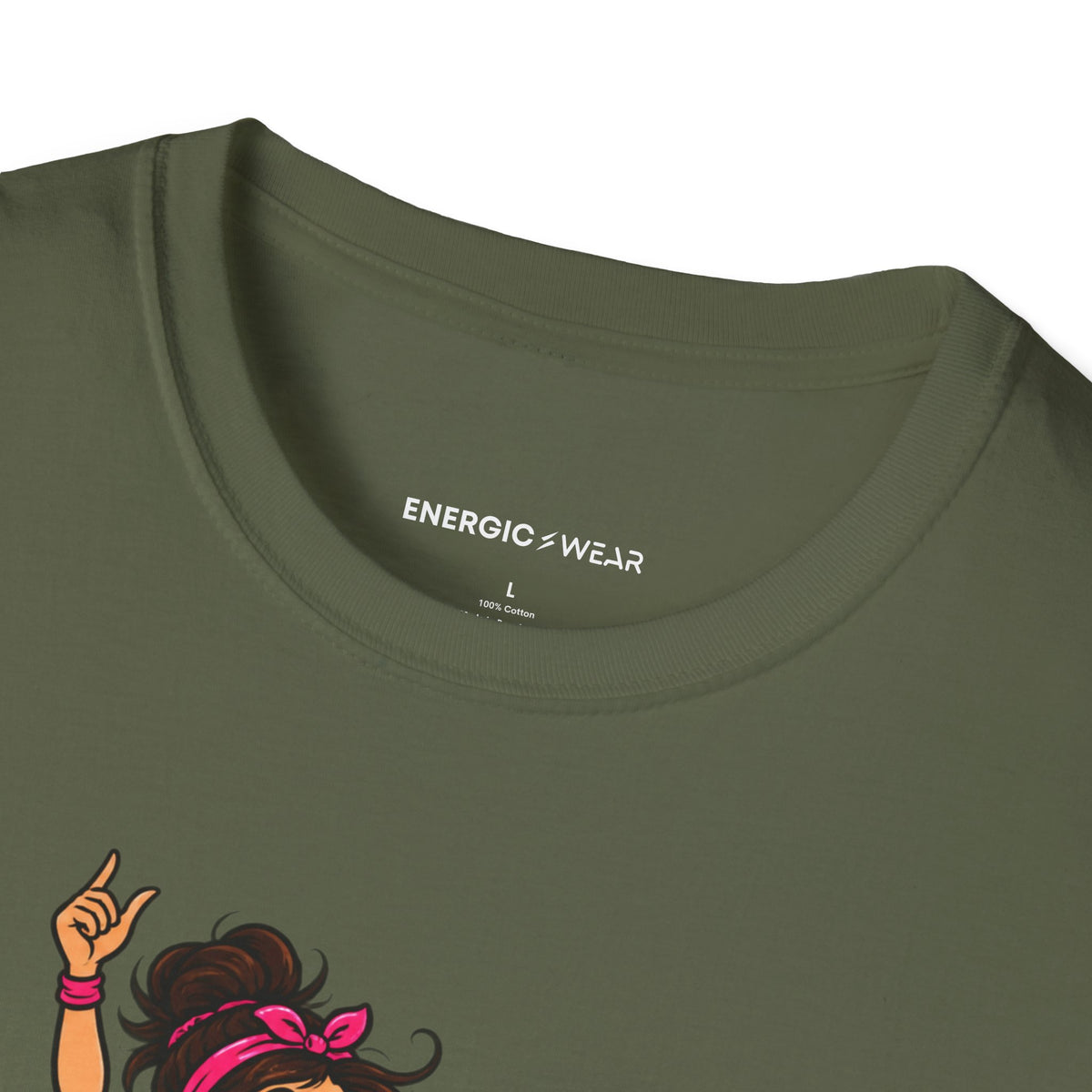 Graphic fitness T-shirt featuring the "Lost the Count, Kept the Groove" design.