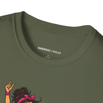 Graphic fitness T-shirt featuring the "Lost the Count, Kept the Groove" design.
