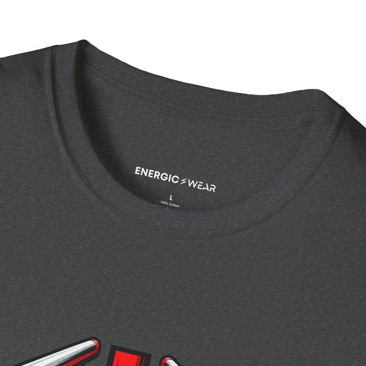 Graphic fitness T-shirt featuring the "Parallel Bars Singular Focus" design.