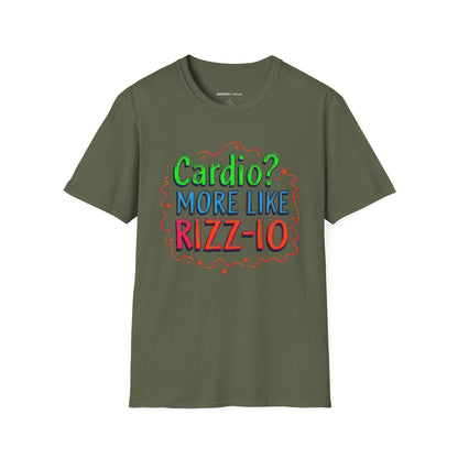 Cardio? More Like Rizzio - Funny Fitness Tee