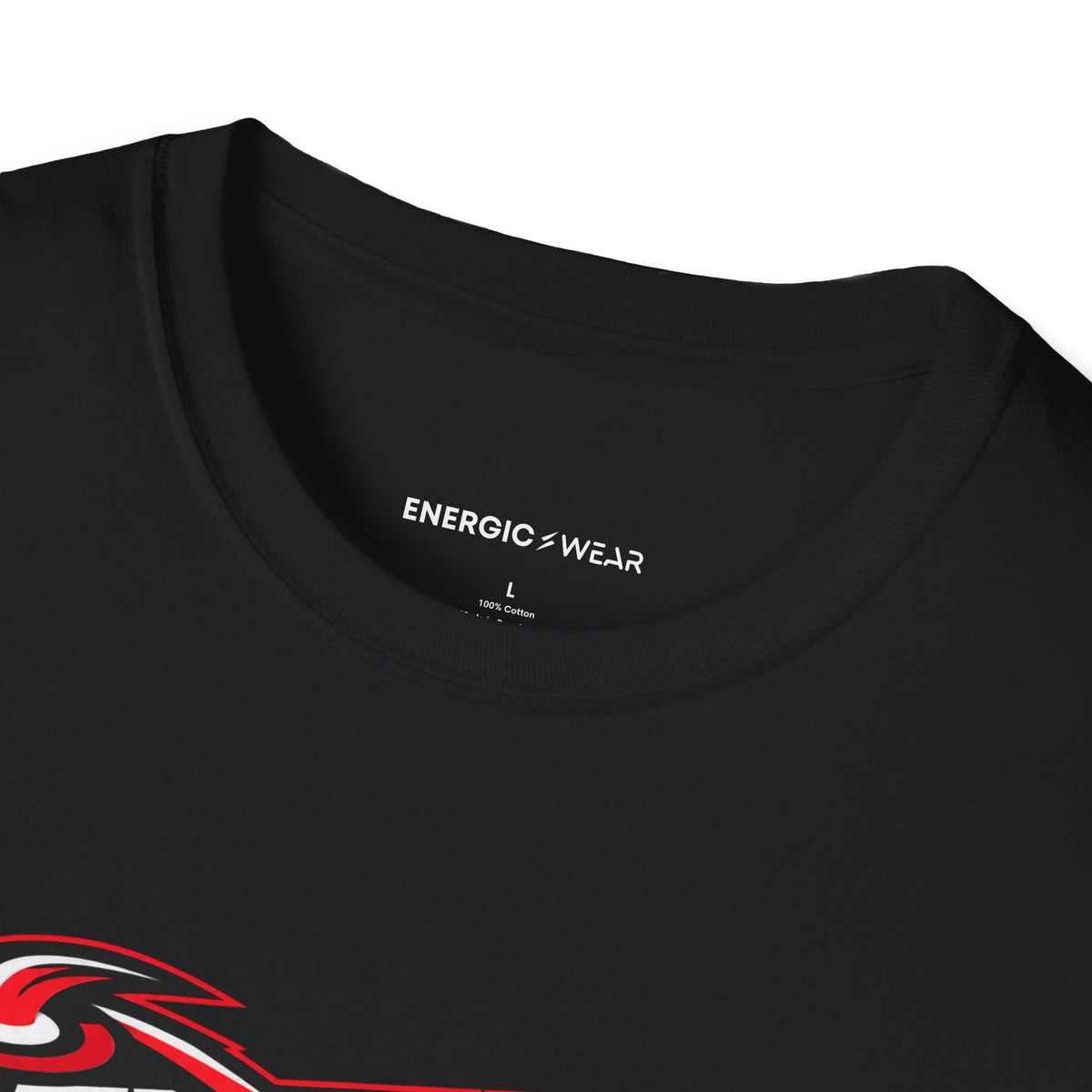 Graphic fitness T-shirt featuring the "Strength Learns to Change Direction" design.