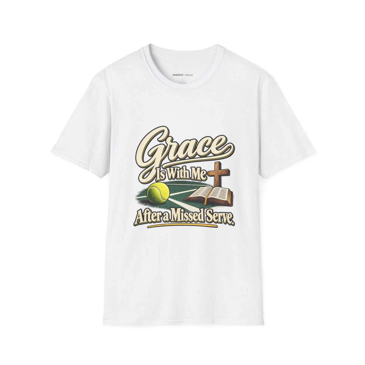 Grace Is with Me After a Missed Serve T-Shirt