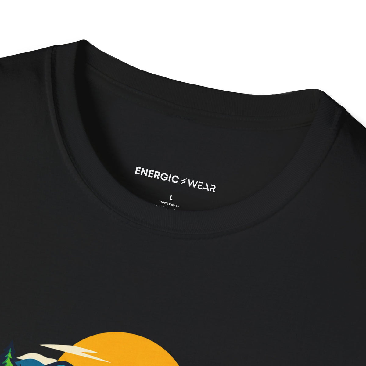 Graphic fitness T-shirt featuring the "I Learned to Enjoy the Middle Mile" design.