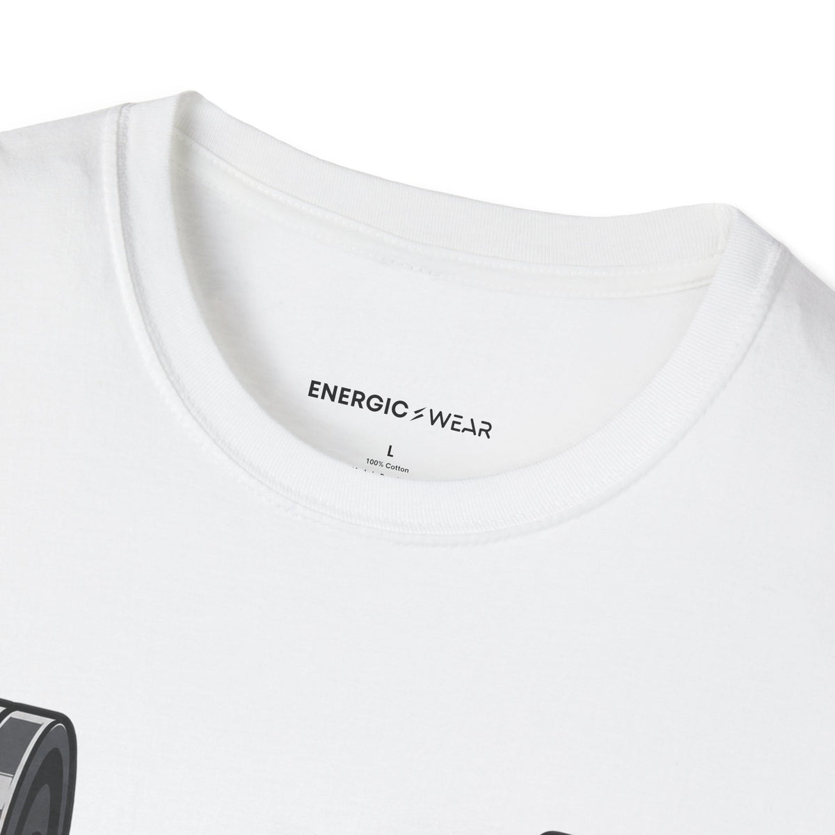 Graphic fitness T-shirt featuring the "The Pause Is Part of the Power" design.