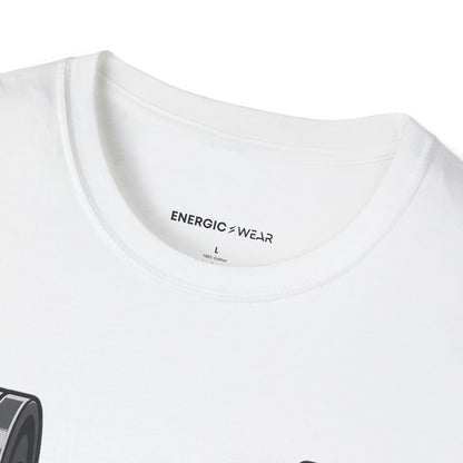 Graphic fitness T-shirt featuring the "The Pause Is Part of the Power" design.
