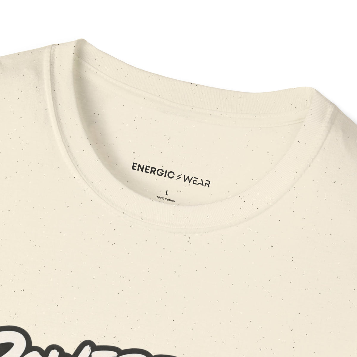 Graphic fitness T-shirt featuring the "Powered by Coffee, Sarcasm and Squats" design.