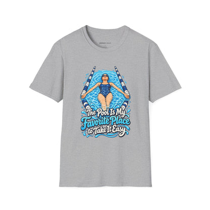 The Pool Is My Favorite Place to Take It Easy T-Shirt