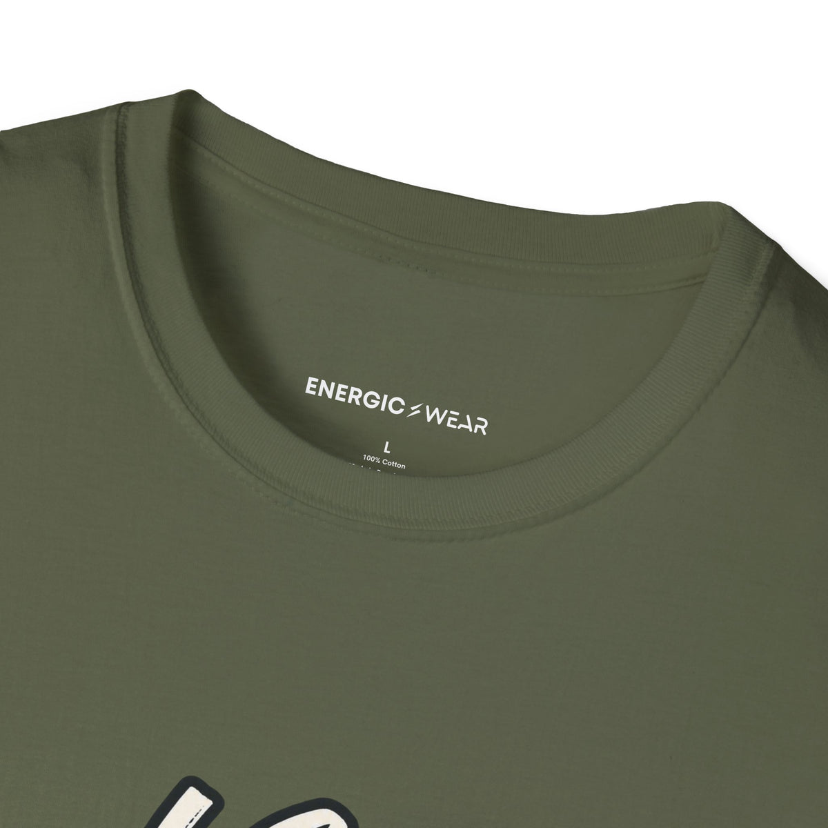 Graphic fitness T-shirt featuring the "I Can Train Hard and Walk Humbly" design.