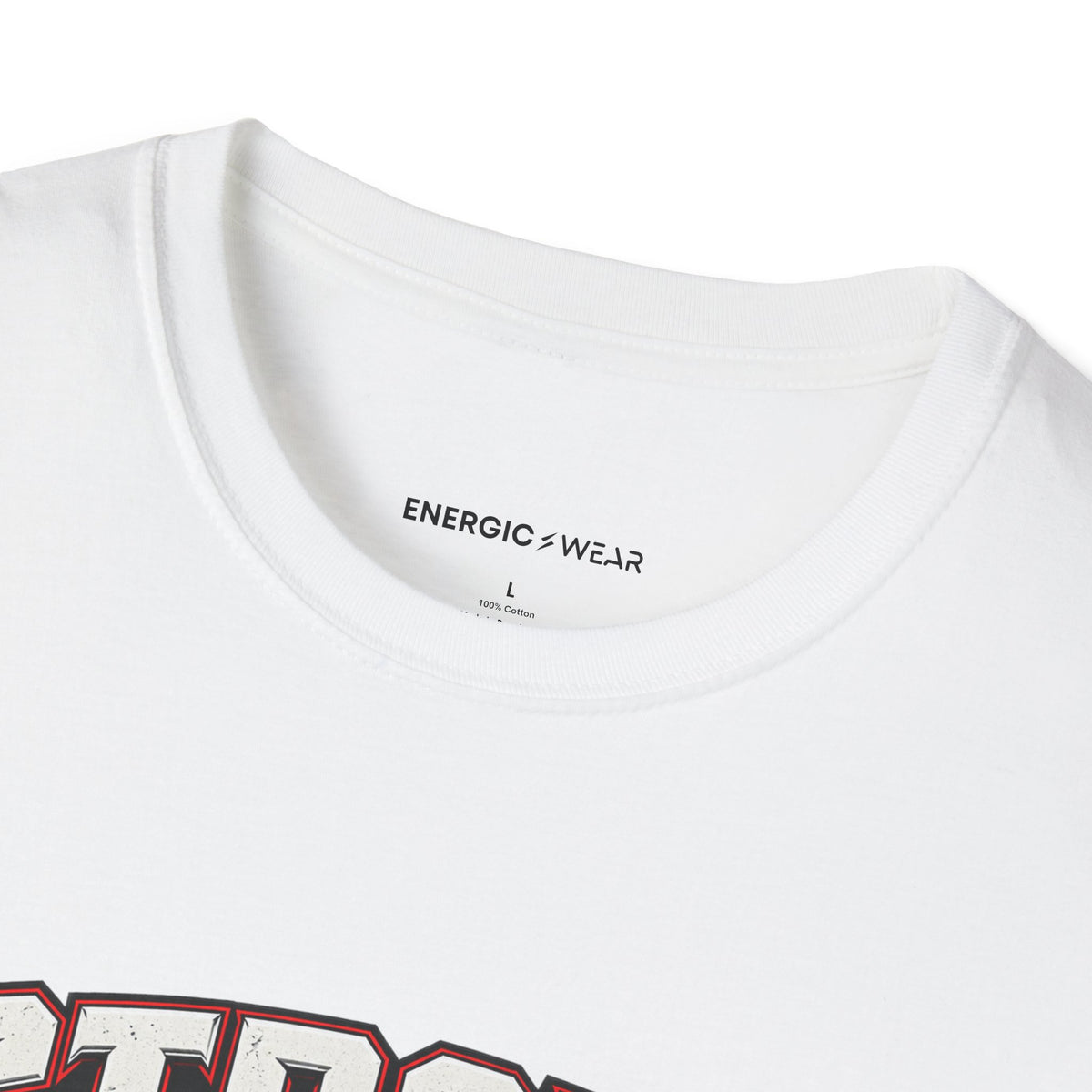 Graphic fitness T-shirt featuring the "Strong Through the Sticking Point" design.