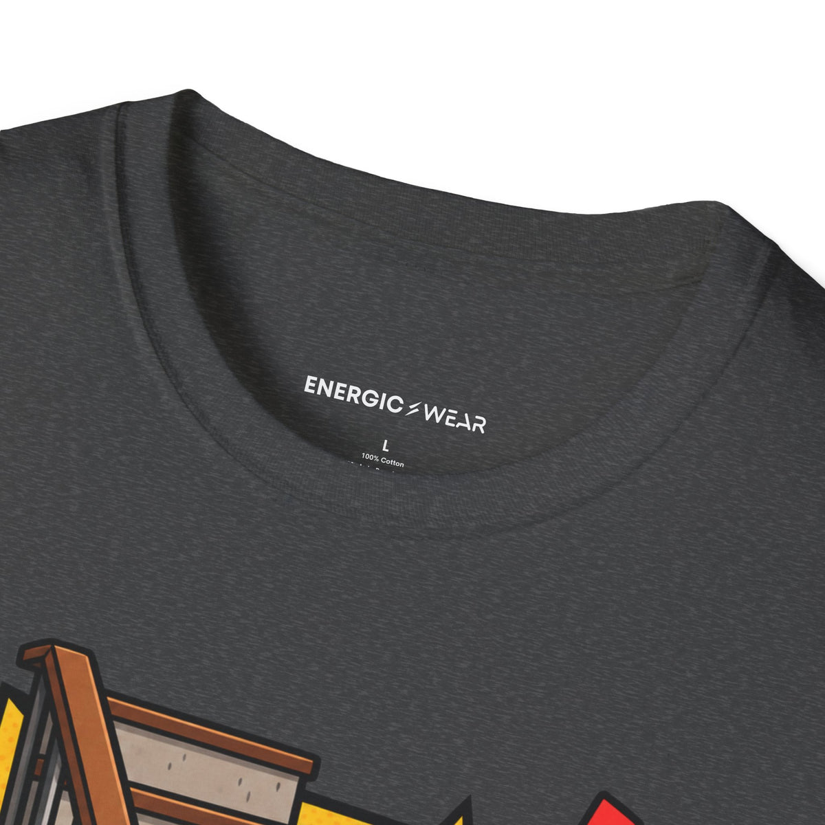 Graphic fitness T-shirt featuring the "The Stairs Have Filed a Complaint" design.