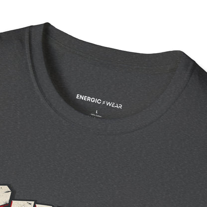 Graphic fitness T-shirt featuring the "Strength Is a Skill I Practice" design.