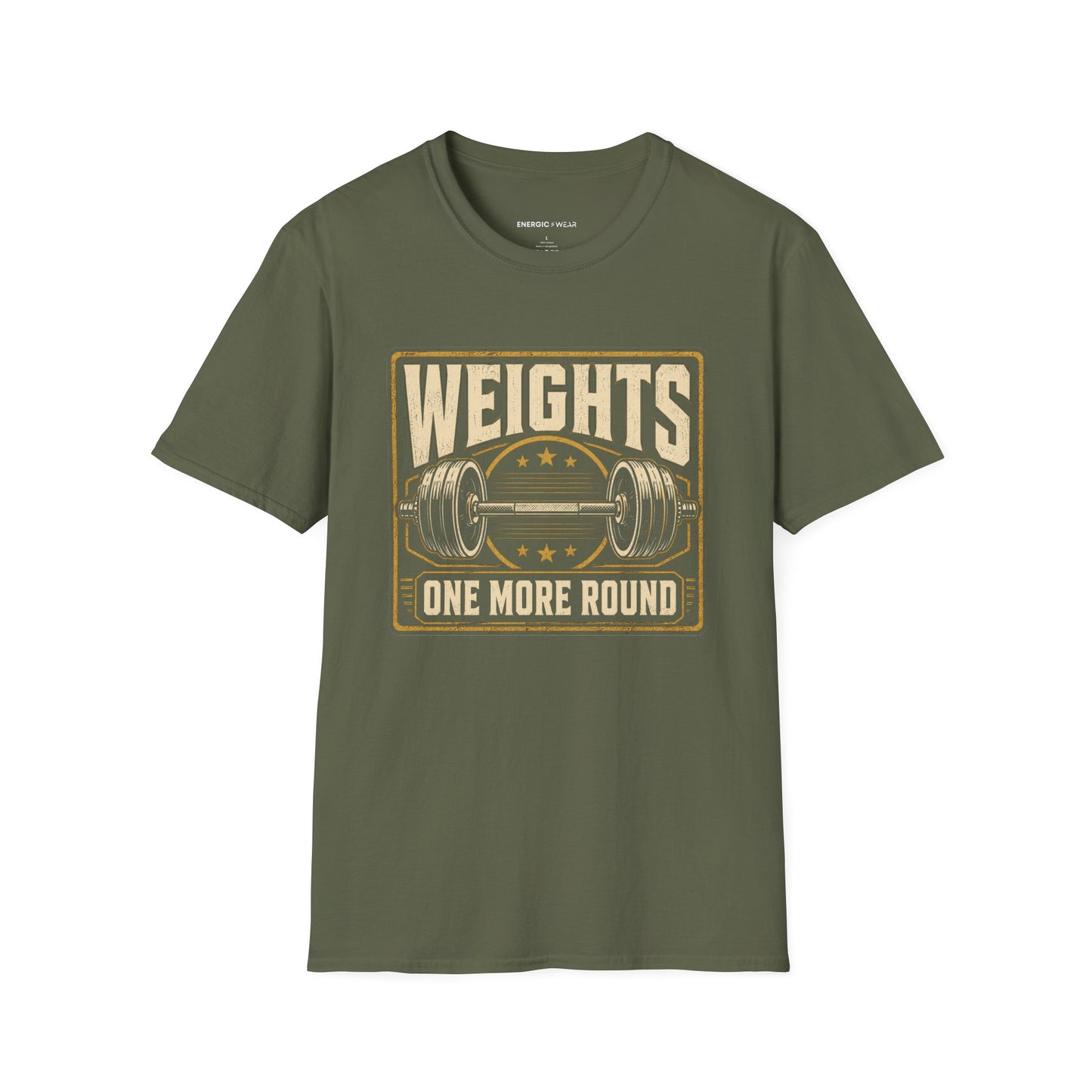 Weights: One More Round T-Shirt